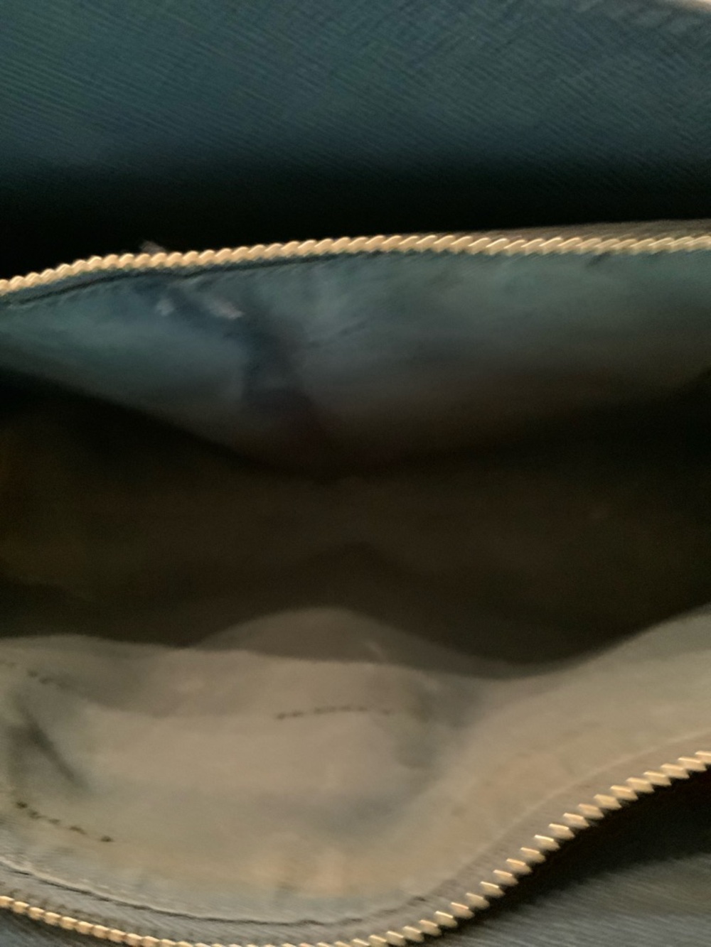Coach Charlie Pale Blue Pebbled Leather Tote with Removable Strap - Picture 16 of 16